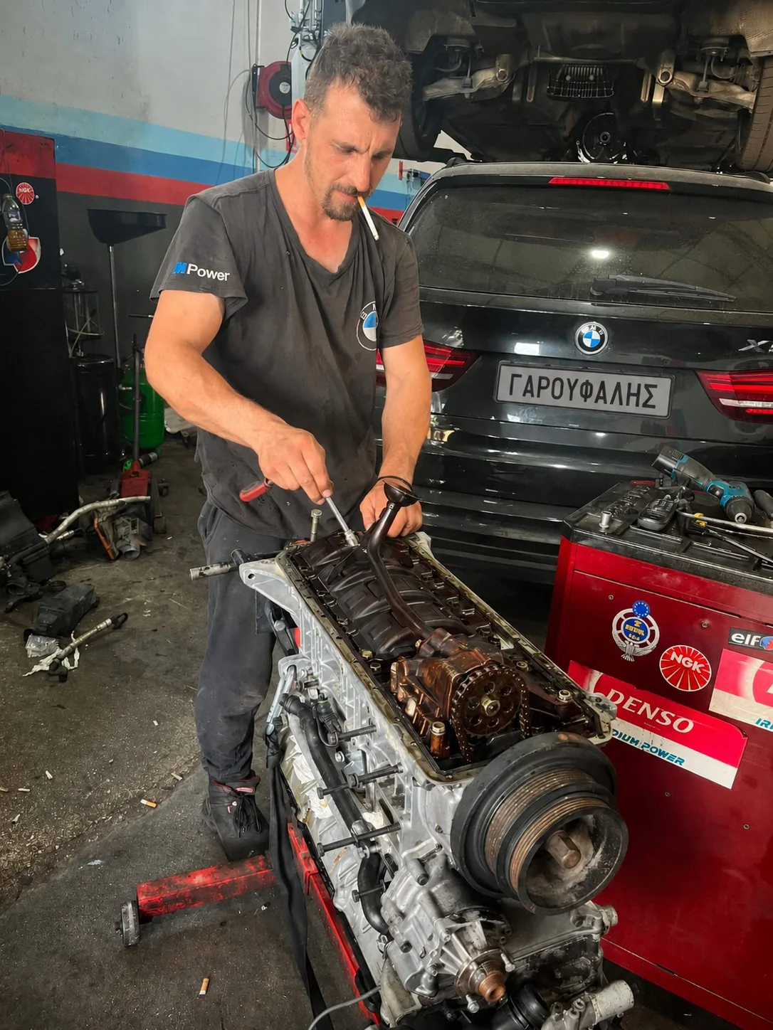 Συναρμολόγηση κινητήρα M54B30 για BMW E36 drift